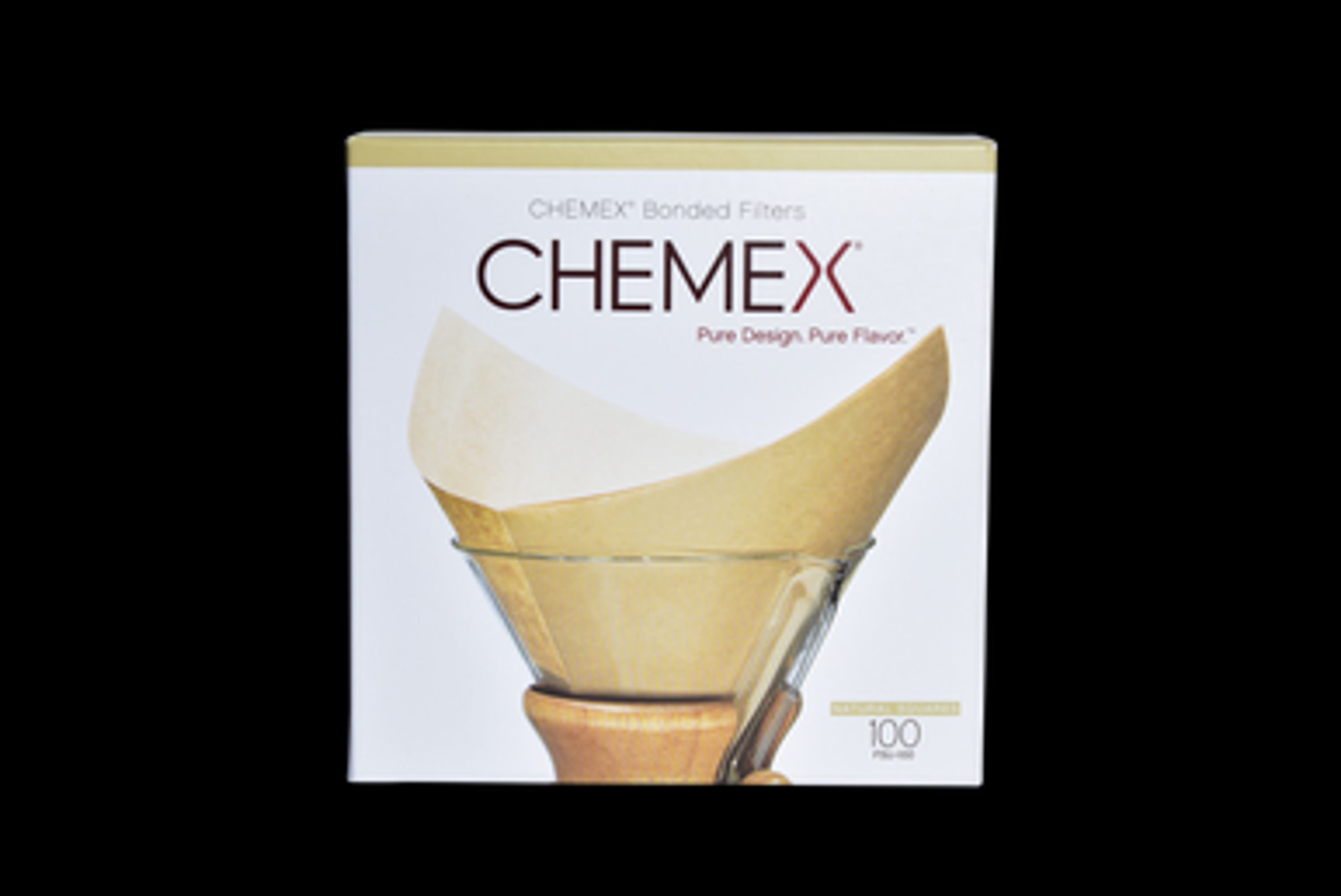 CHEMEX Bonded Filters - 100 ct Natural Squares